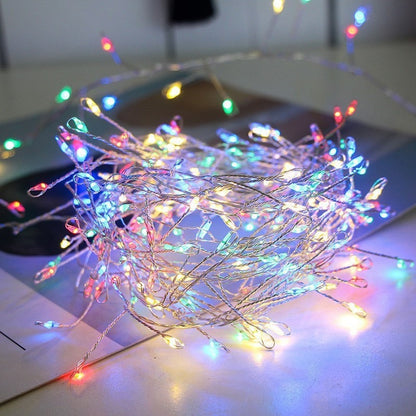 🎁LED Copper Wire Firecracker Light String
