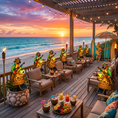 🔥Summer Limited-Time Sale🔥 - 🌴 Solar-Powered Parrot Garden Light