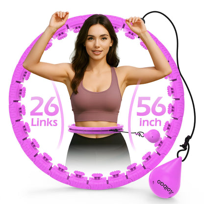 Adjustable Weighted Smart Fitness Hoop Full Transformation Kit