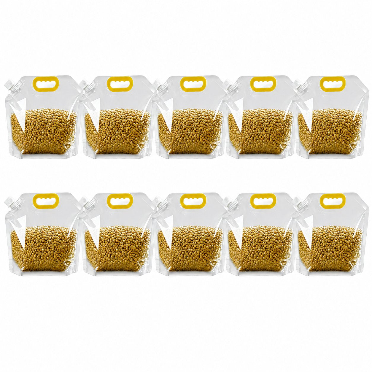 Reusable Leak-Proof Food Storage Sealed Bags with Portable Handle