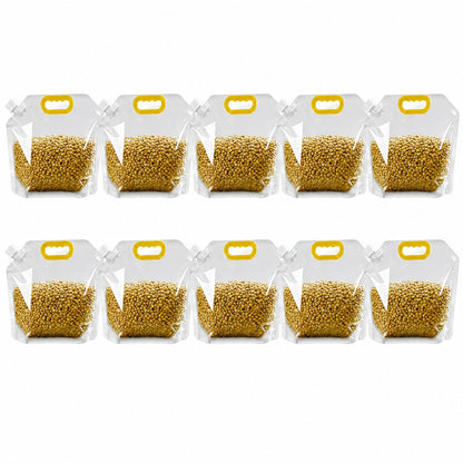 Reusable Leak-Proof Food Storage Sealed Bags with Portable Handle