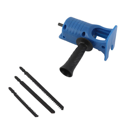 Electric Drill to Reciprocating Saw Adapter Attachment