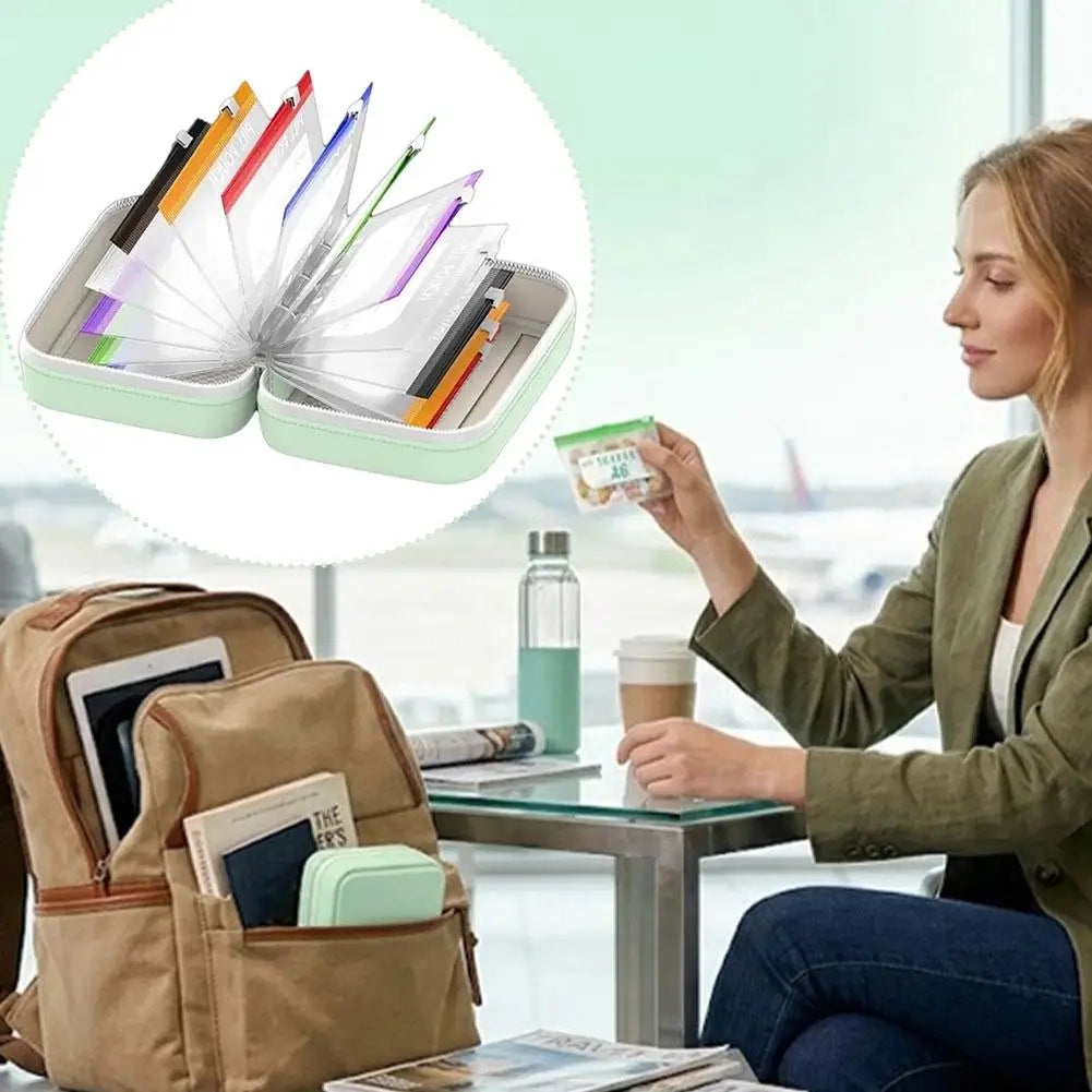 💊 MedReady™ Travel Pill Organizer | Everything You Need, Right Where You Need It