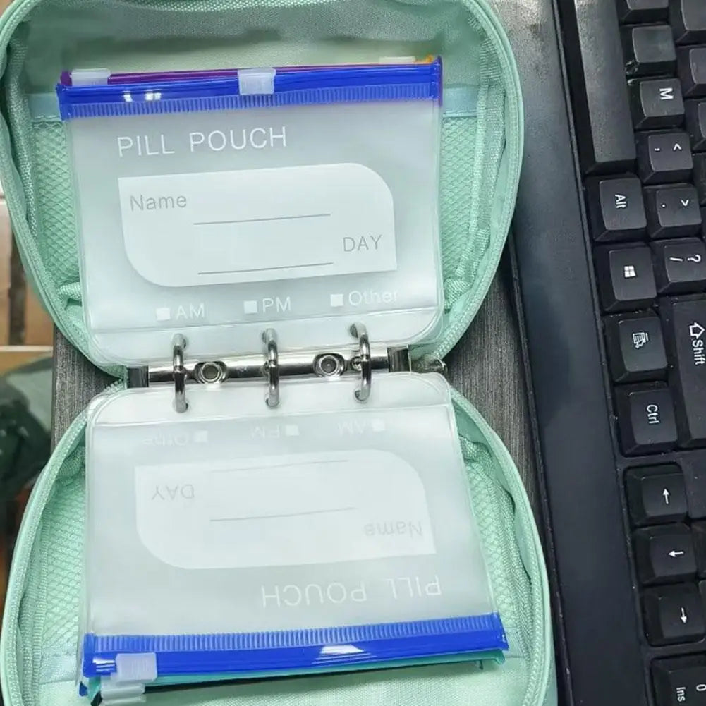 💊 MedReady™ Travel Pill Organizer | Everything You Need, Right Where You Need It