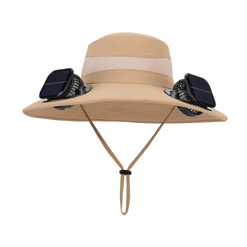 🔥Ultralight Solar Fan Sun Hat - Lighter Than a Baseball