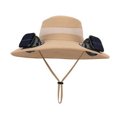 🔥Ultralight Solar Fan Sun Hat - Lighter Than a Baseball