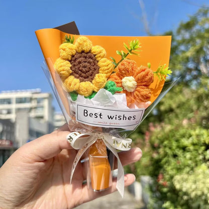 💐Handmade crochet bouquet that never fades 🌸