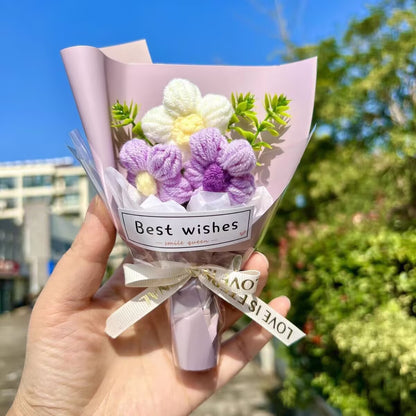 💐Handmade crochet bouquet that never fades 🌸