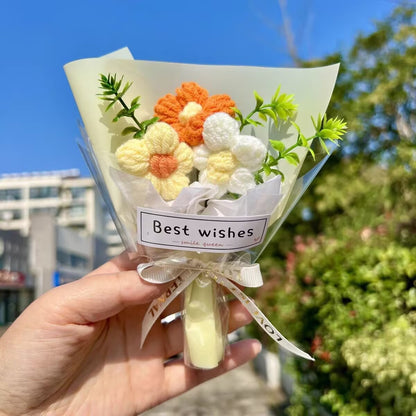 💐Handmade crochet bouquet that never fades 🌸