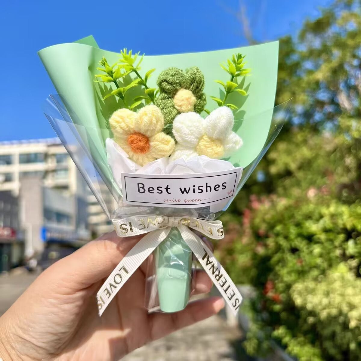 💐Handmade crochet bouquet that never fades 🌸