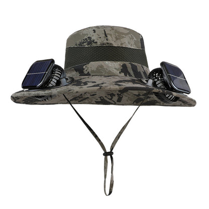 🔥Ultralight Solar Fan Sun Hat - Lighter Than a Baseball