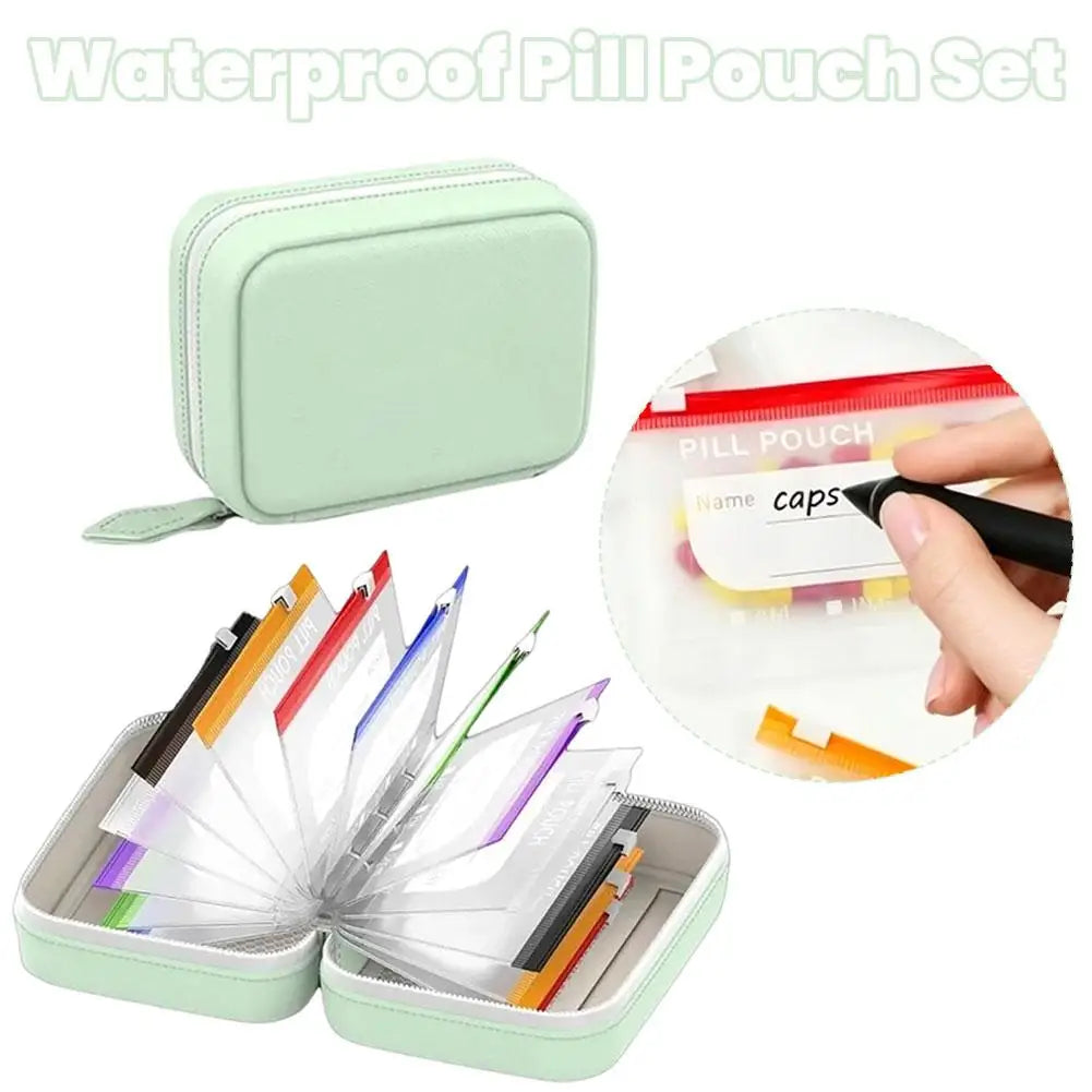 💊 MedReady™ Travel Pill Organizer | Everything You Need, Right Where You Need It