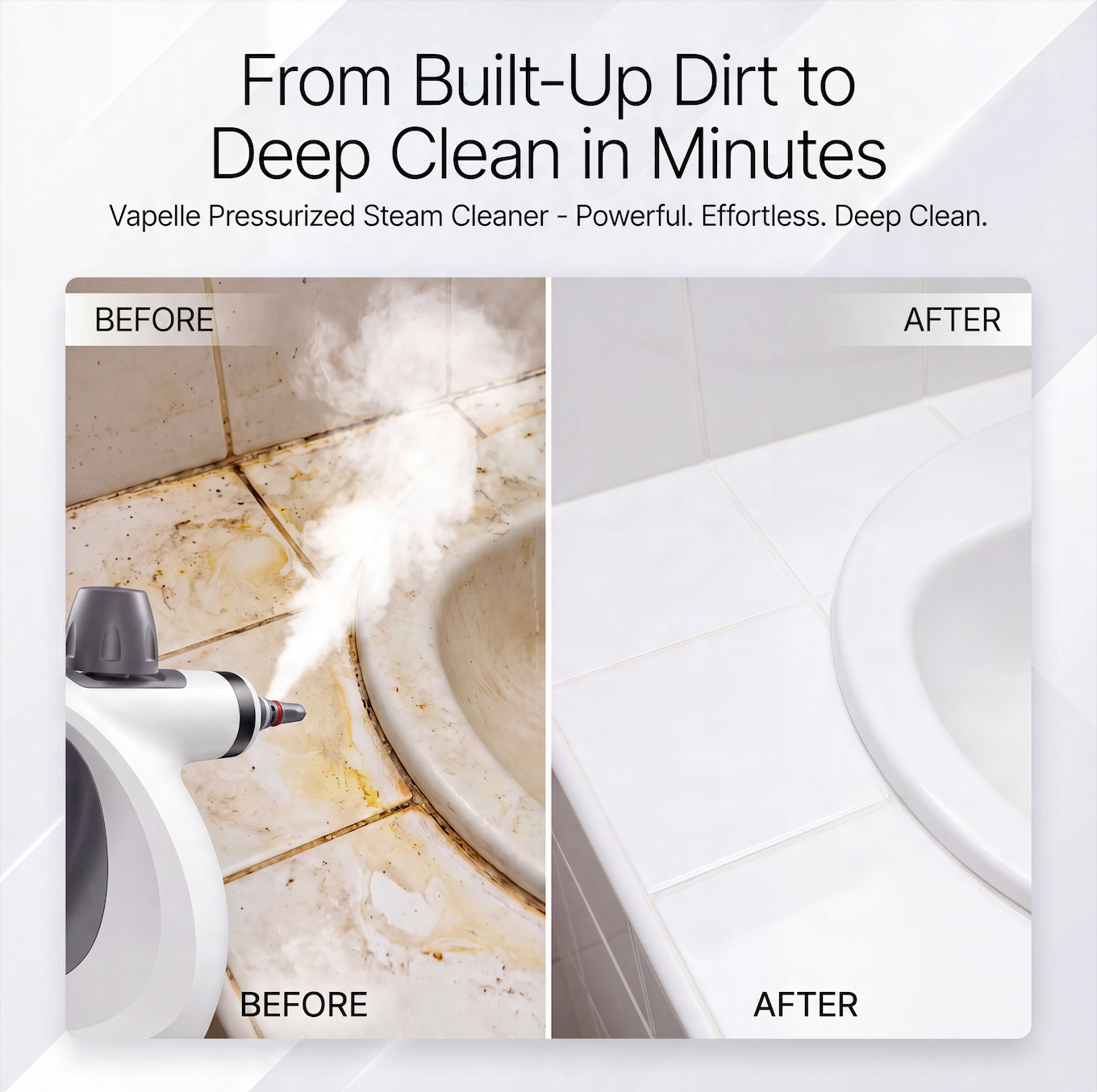 💨Powerful Steam Cleaner for Grease, Grime & Hard-to-Reach Spaces