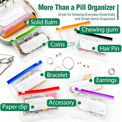 💊 MedReady™ Travel Pill Organizer | Everything You Need, Right Where You Need It