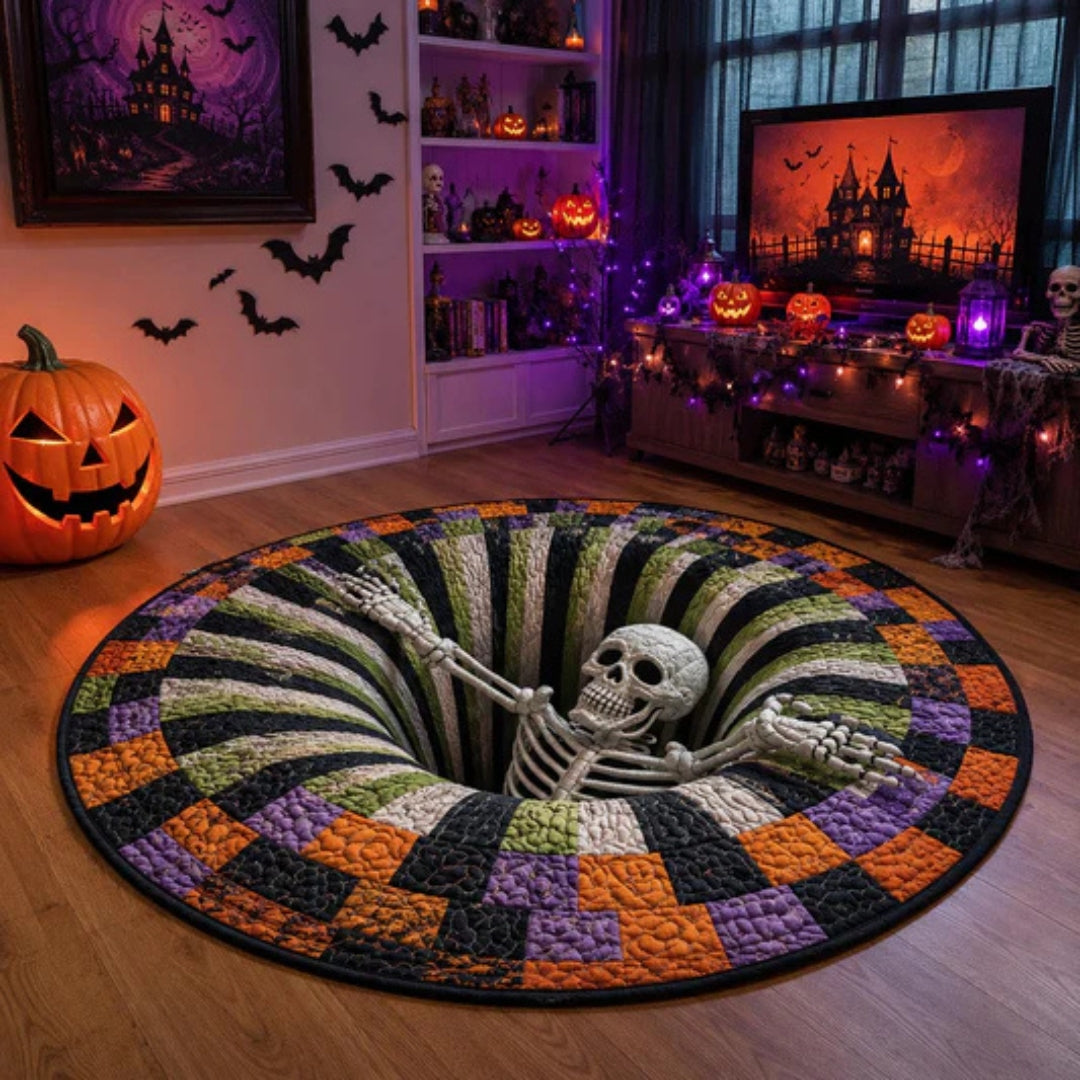 Spirit Hollow™ 3D Vortex Round Rug