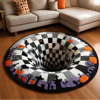 Spirit Hollow™ 3D Vortex Round Rug
