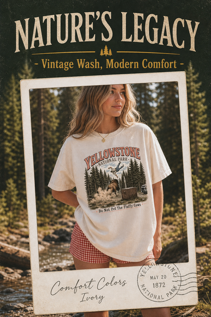 HOLIDAY FLASH SALE: THE "BISON TOSS" COTTON TEE — WEAR THE STORY, SUPPORT THE HERO