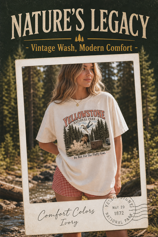 HOLIDAY FLASH SALE: THE "BISON TOSS" COTTON TEE — WEAR THE STORY, SUPPORT THE HERO