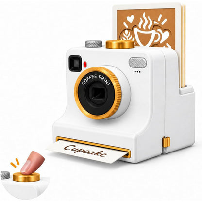 ☕Retro Camera Latte Art Printer - Gift for Coffee Lovers