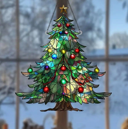 🔥Christmas Sale🎁🎄🌈Christmas Tree Sun Catcher