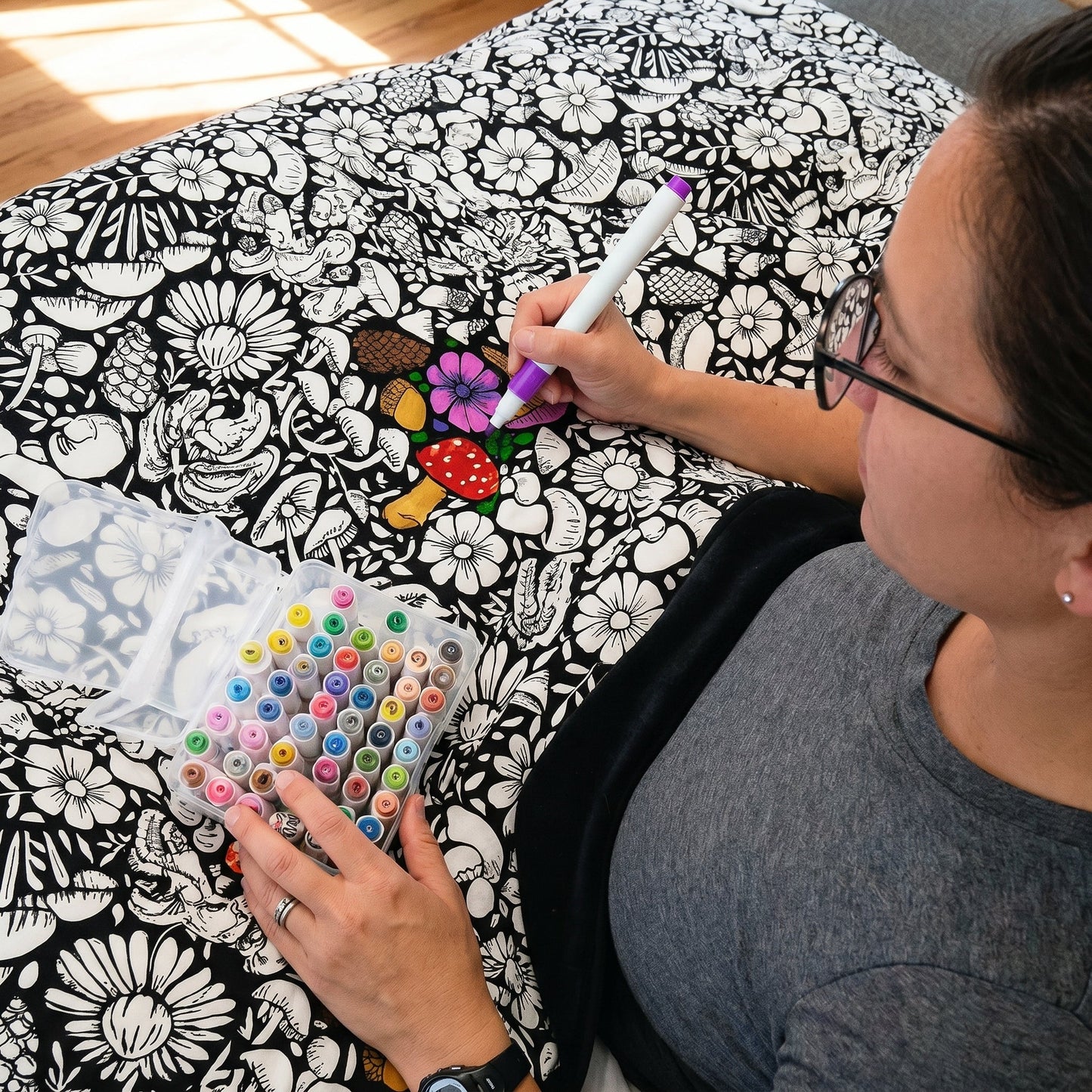 🎨Coloring Blanket