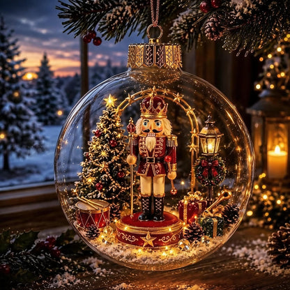 🔥HOT SALE - 🎄Glowing Christmas Diorama Ornament✨