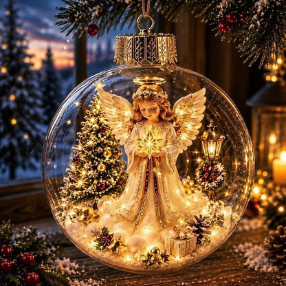 🔥HOT SALE - 🎄Glowing Christmas Diorama Ornament✨