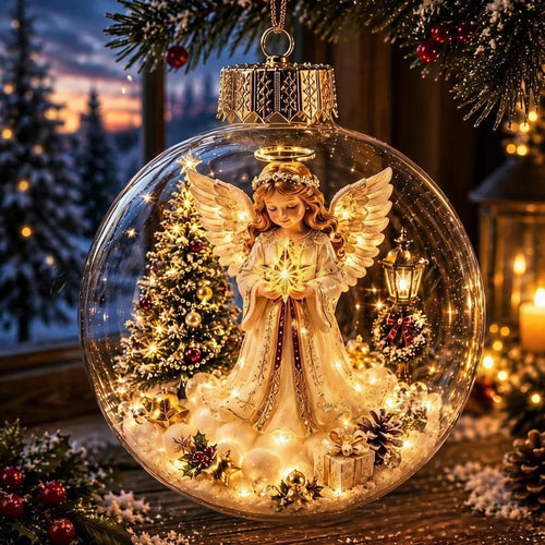 🔥HOT SALE - 🎄Glowing Christmas Diorama Ornament✨
