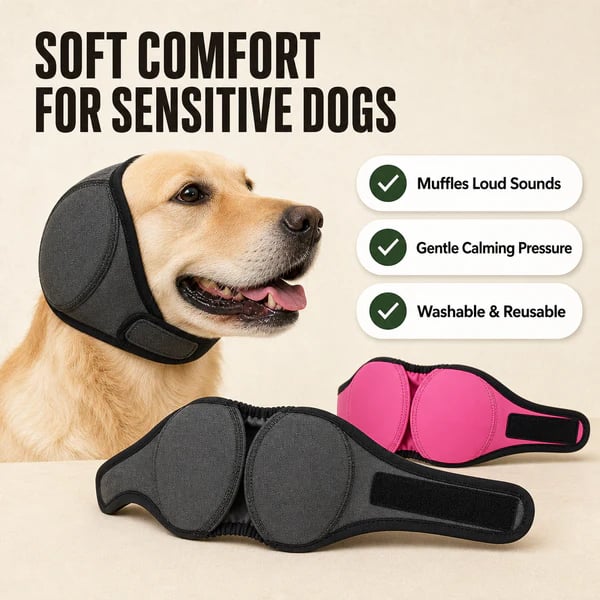 🐶Noise Cancelling Dog Ear Wrap
