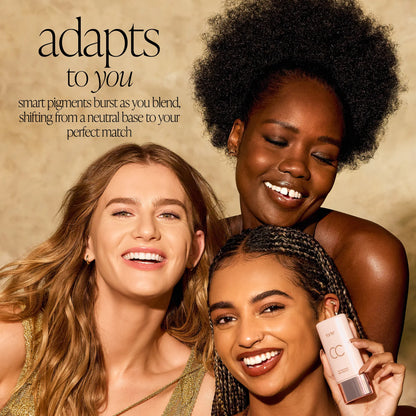 ✨HOLIDAY GLOW UP: CC COLOR-CORRECTING TINTED SERUM + SPF 30 POWDER — THE LAZY GIRL'S SECRET TO FLAWLESS SKIN!✨