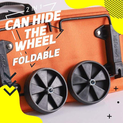 🛒Foldable 2-in-1 Shopping Bag