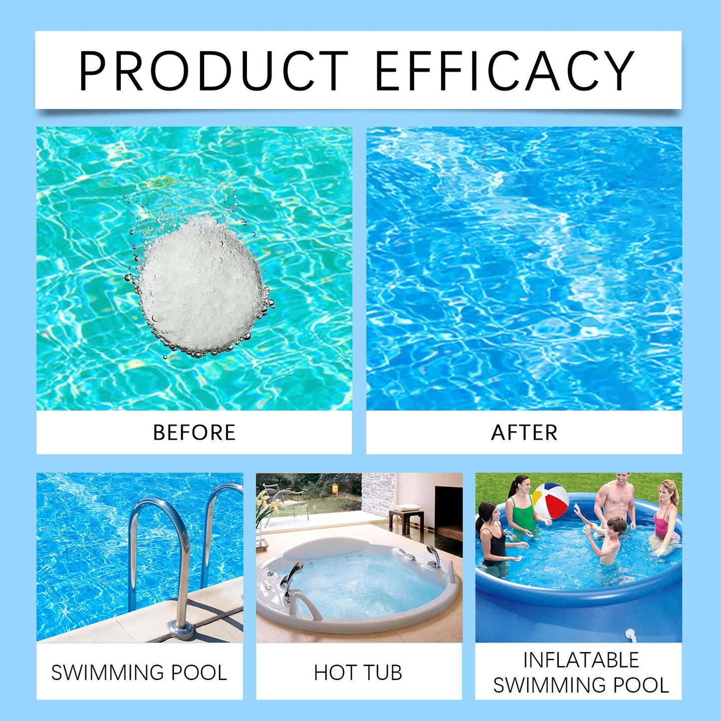 ✨Pool Cleaning Tablets
