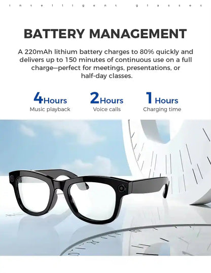 🔥LAST DAY 57% OFF - AI Vision Smart Glasses™—Real-time Translation, Camera, Music, and AI Assistant
