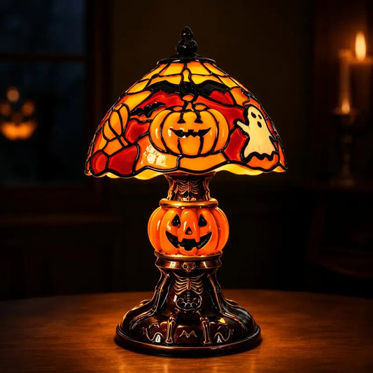 🎃 Vintage Pumpkin Glow Lamp | A Little Halloween Magic After Dark 🦇