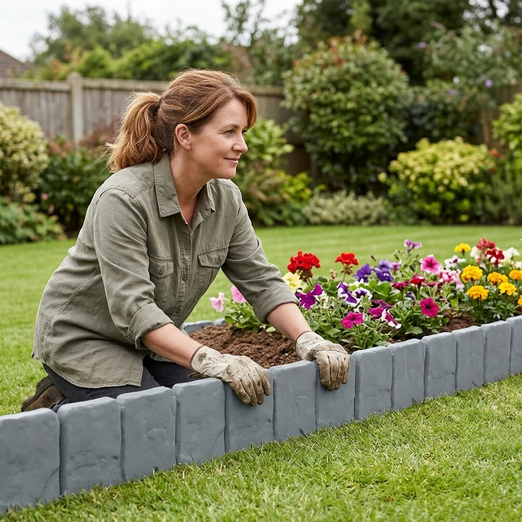 🏡2026 HOT SALE🥳💞50K+ SOLD!🌿✨ 50% OFF! Faux Stone Garden Edging Border! ♻️