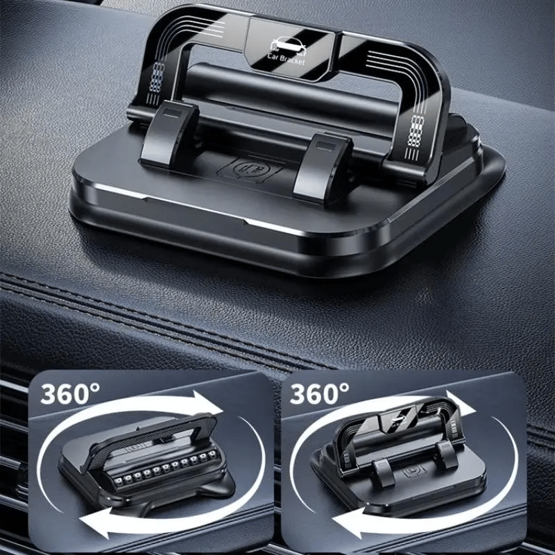 🔥 Black Friday Sale Is On Fire! Car phone holder 360 degree rotation, suitable for car navigation in-car dashboard