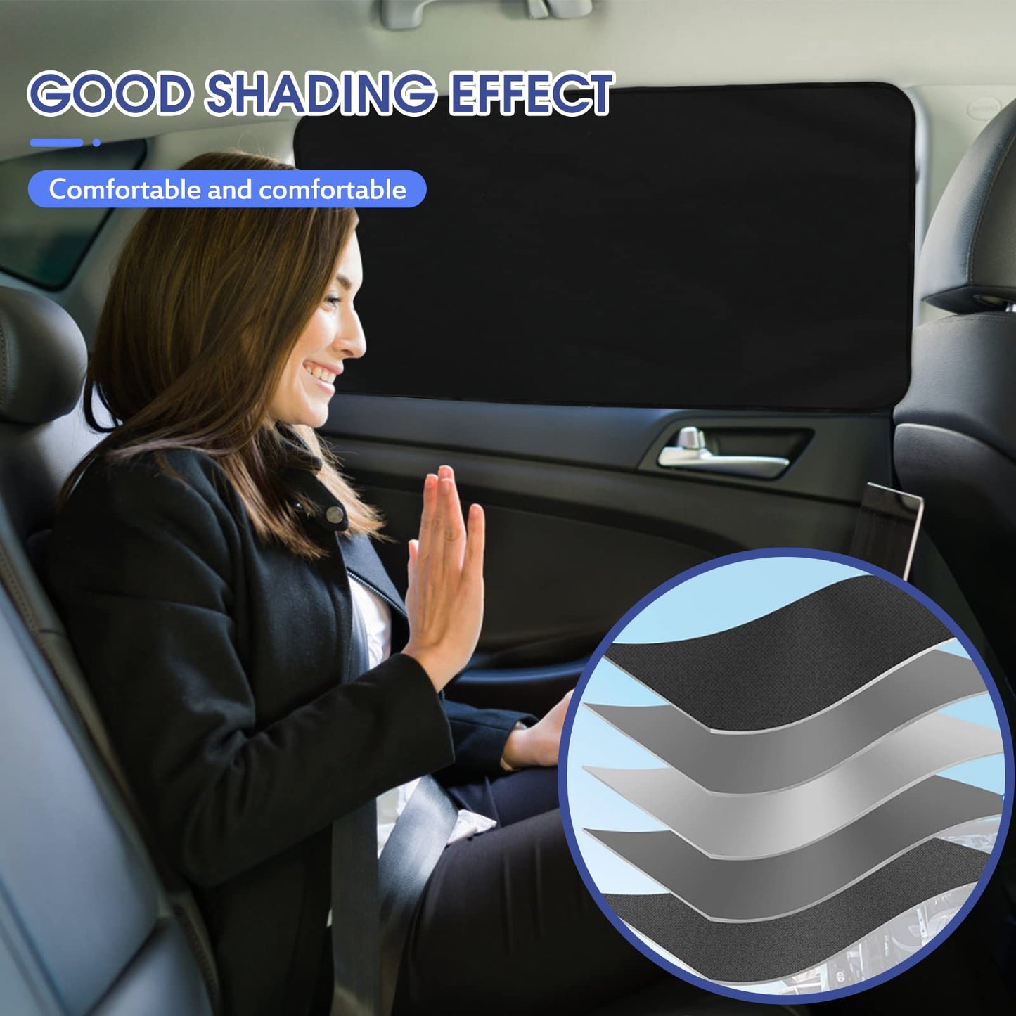 🔥Magnetic Car Window Sun Shades
