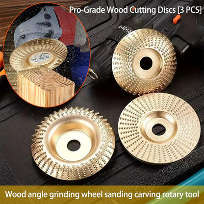 🛠️Heavy-Duty Wood Carving Disc Set (3PCS)