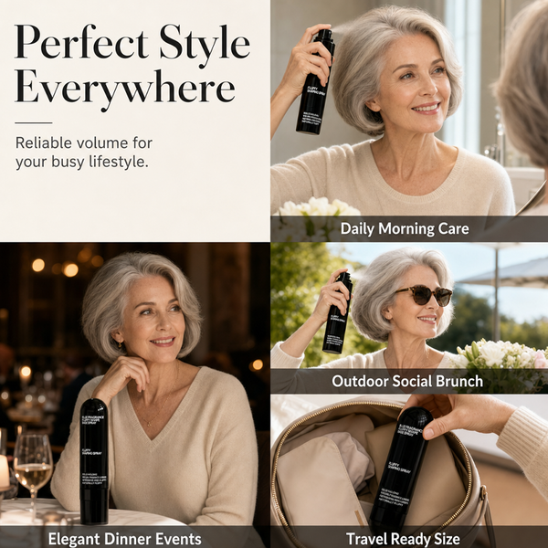 Valors™  Peach-scented Volumizing & Setting Spray