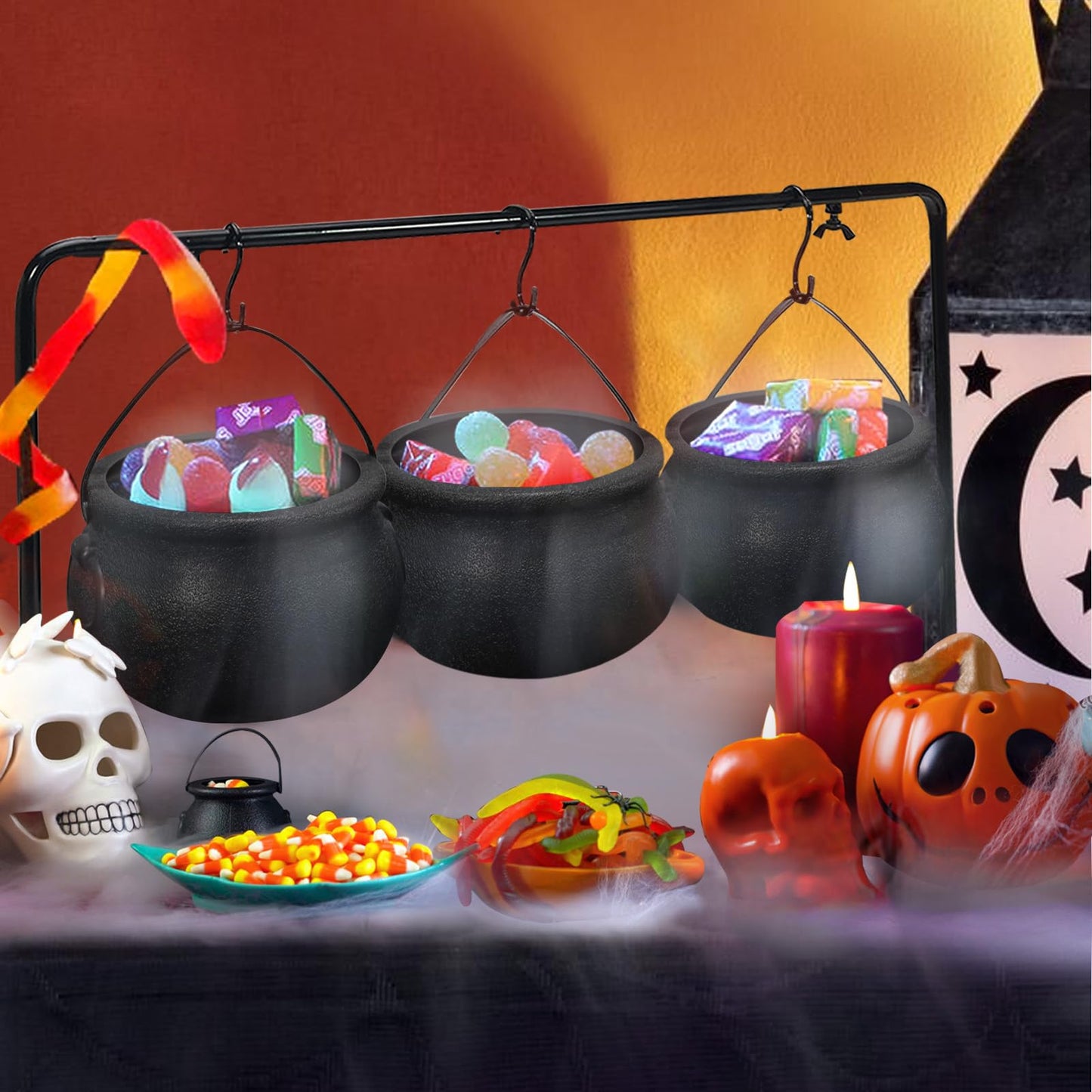 🧙♀️ Hocus Pocus Halloween Witch Cauldron Decor