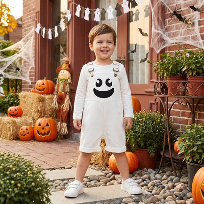 😈🎃 TODDLER HALLOWEEN DEVIL OVERALLS