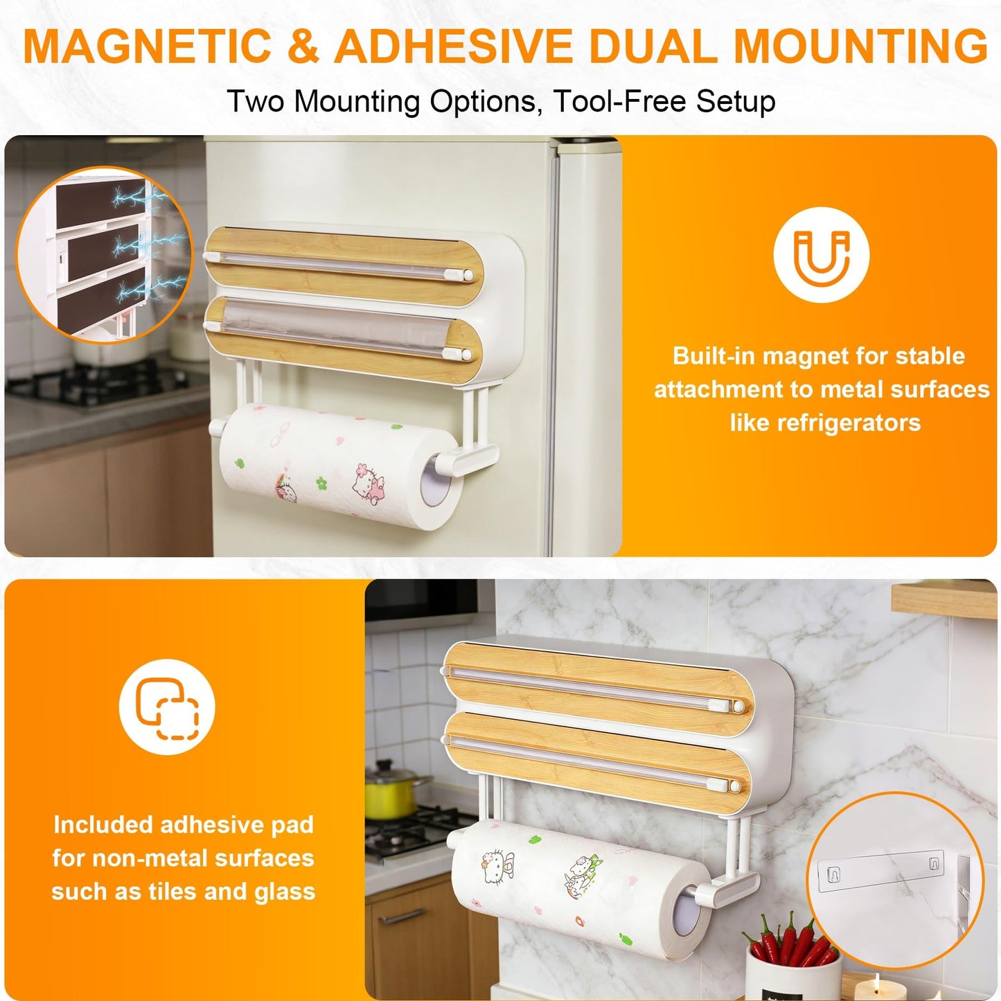 Kitchen Wrap Dispenser