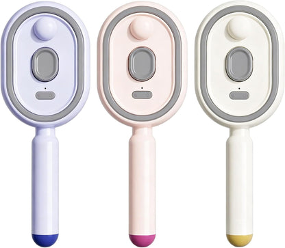 Electric Spray Air Cushion Massage Comb, Self-Cleaning Anti-Tangle Hair Brush, Anti-Static Volumizing Scalp Massage Brush for Dry Frizzy Hair Care