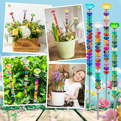 🔥DIY Fairy Wand Garden Stake Beads Kits
