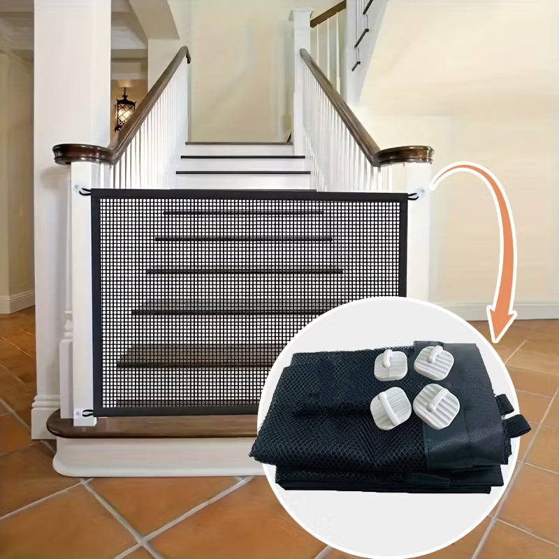 🐾Pet Mesh Gate for Stairs
