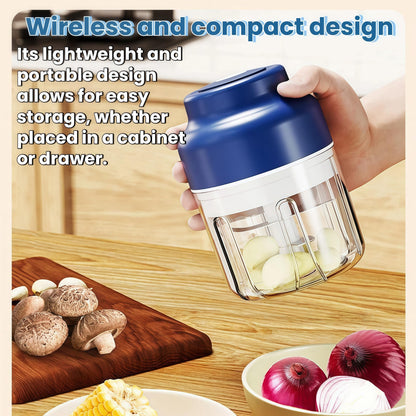 2026 Upgrade Electric Garlic Chopper Mini