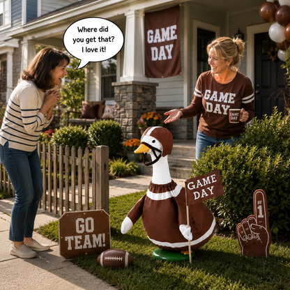 🏈 Game Day Goose Crew™ | Dress The Porch For Football Season