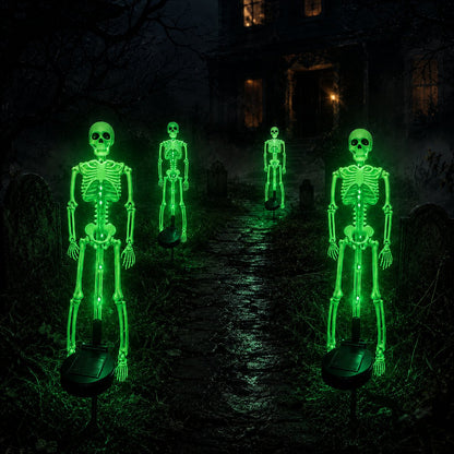 🎃 Halloween Early Bird Sale 🔥💀 Solar Skeleton Yard Stake