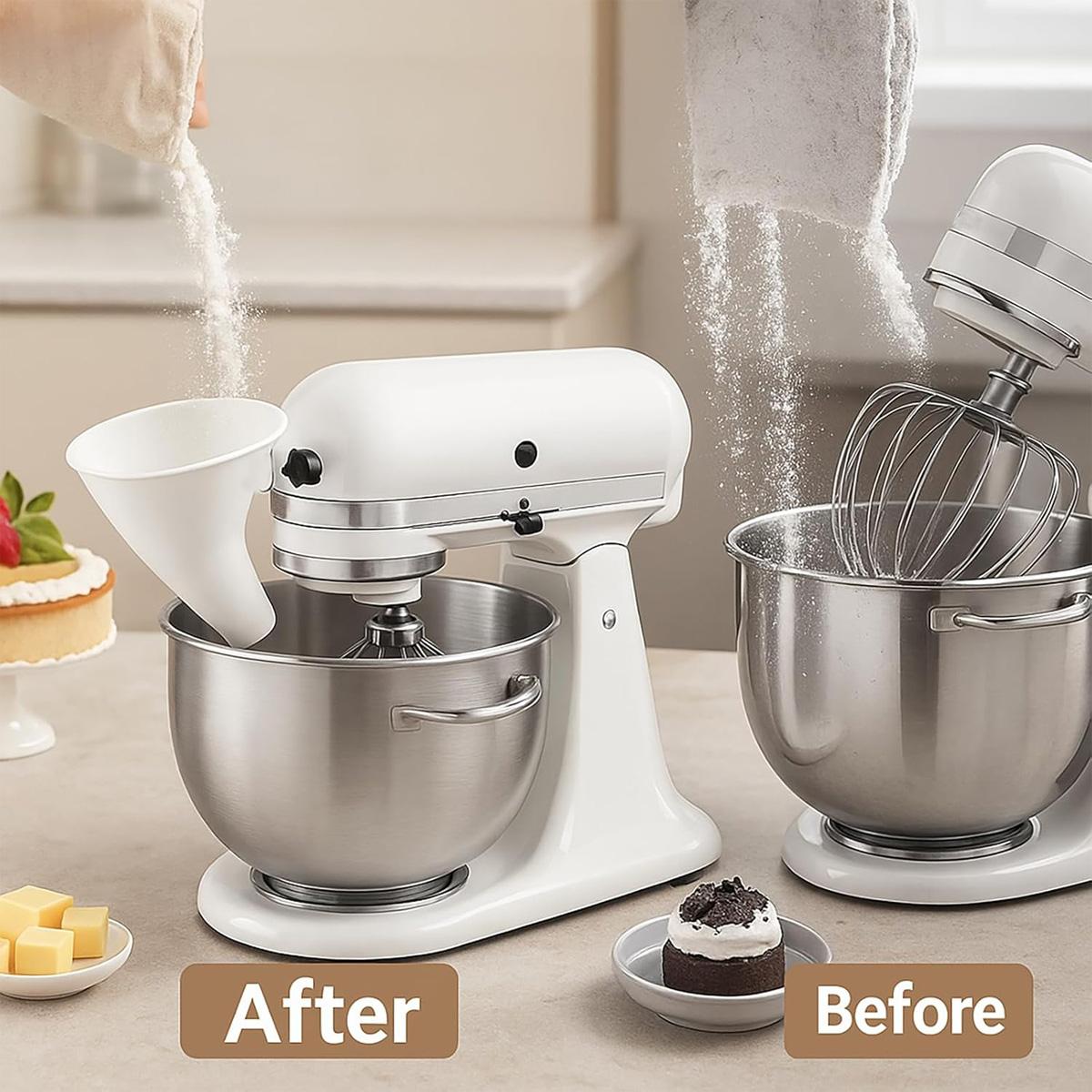 🍪 HOLIDAY BAKING SALE | No-Mess Flour Funnel for Tilt-Head Stand Mixers