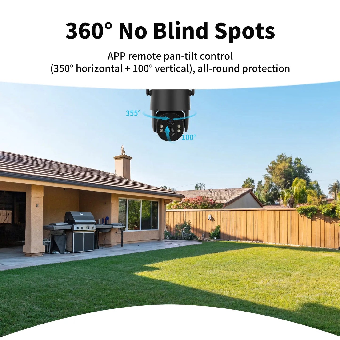 🏠Solar Powered 4G Security Camera